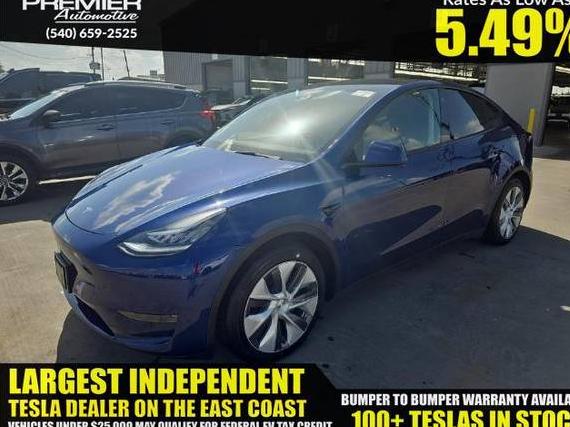 TESLA MODEL Y 2022 7SAYGDEE5NA005049 image